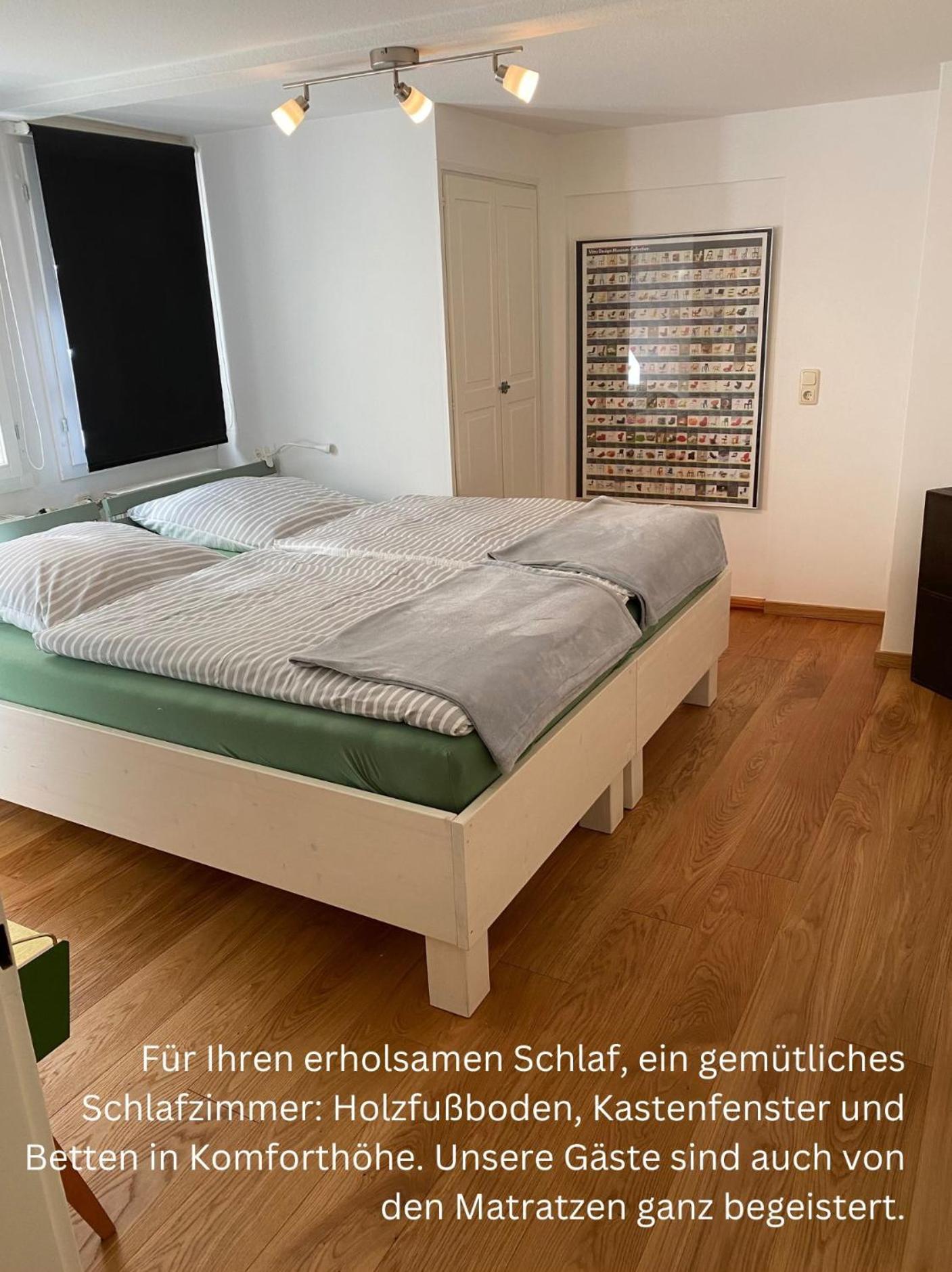 Eine Gemuetliche Ferienwohnung Mit Garten バート・カールスハーフェン エクステリア 写真